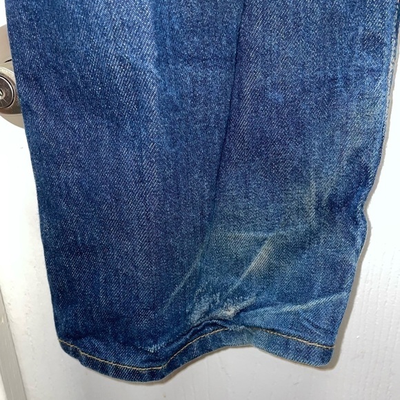 Levi's 501 Jeans Original Shrink to Fit Straight Leg Button Fly Denim Pant Rigid - Picture 6 of 13